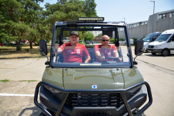 Speciális quadokat és utánfutókat kaptak az önkéntesek