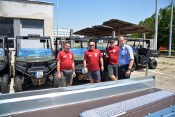 Speciális quadokat és utánfutókat kaptak az önkéntesek