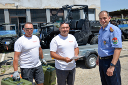 Speciális quadokat és utánfutókat kaptak az önkéntesek