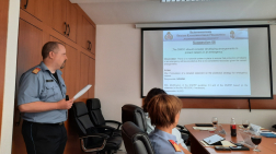 Kollégánk angol nyelvű előadást tart