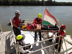 Gyakorlatozott a HUNOR kötéltehcnikai csapata