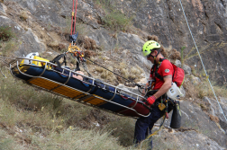 Gyakorlatozott a HUNOR kötéltehcnikai csapata