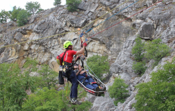 Gyakorlatozott a HUNOR kötéltehcnikai csapata