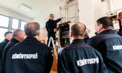 Kéményseprők műszaki oktatása