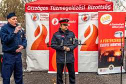 Lakástűz bemutató