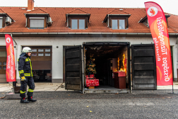 Lakástűz bemutató