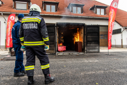 Lakástűz bemutató