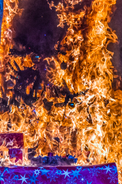 Lakástűz bemutató