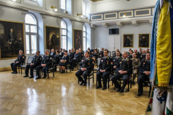 Igazgató beiktatási ünnepség csoport kép