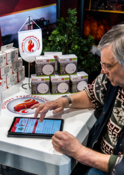 A kiállítás pillanatai