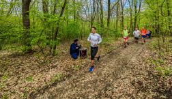 Futóverseny pillanatai