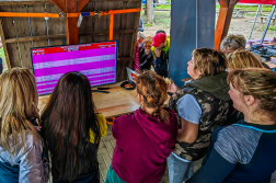 Futóverseny pillanatai