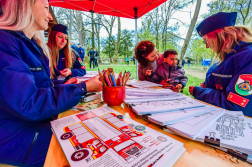 Futóverseny pillanatai