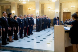 Ünnepség a Belügyminisztériumban