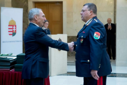 Ünnepség a Belügyminisztériumban