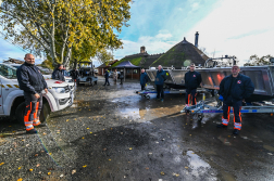 Mentőhajókat adtak át Tiszafüreden