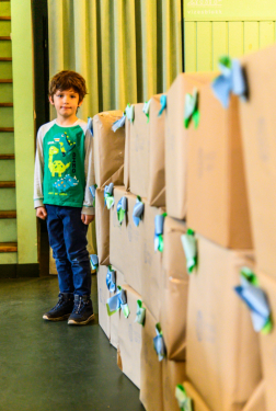 Az átadás pillanatai