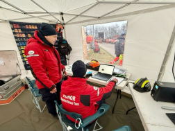 Csaknem két napja dolgozik a magyar mentőcsapat Dániában