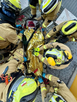 Csaknem két napja dolgozik a magyar mentőcsapat Dániában