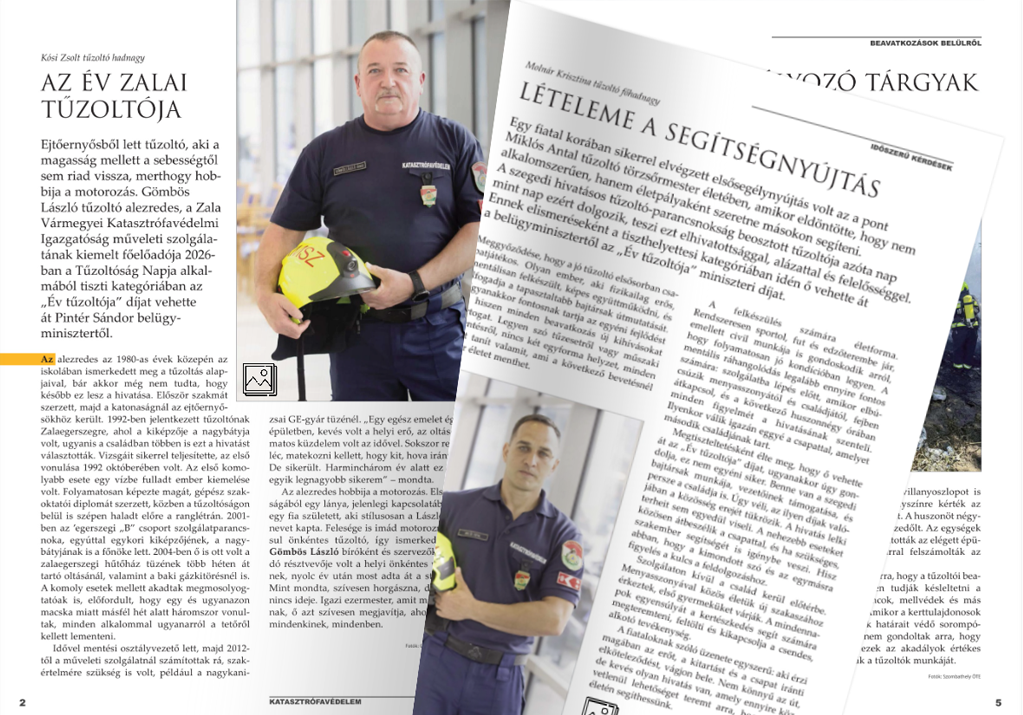 a magazin címlapja