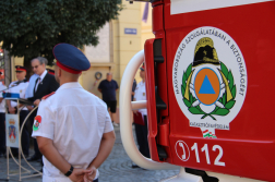 Új gépjárműfecskendő erősíti a szigetvári tűzoltóságot