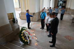 Megemlékezés a hősi halált halt tűzoltókról
