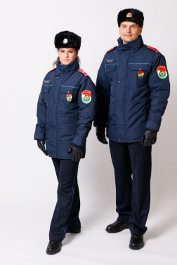 A 12M egységes rendészeti szolgálati ruházat téli viselete