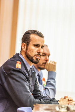 Ülést tartott a Nemzetközi Tűzoltószövetség hazai bizottsága - a kép előterében Hidas Zoltán
