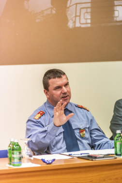 Ülést tartott a Nemzetközi Tűzoltószövetség hazai bizottsága - a képen Nagy Gábor
