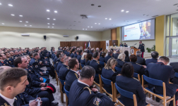 Totálkép az állománygyűlés résztvevőiről