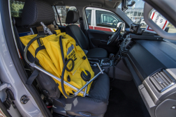 Erdőtüzes gyorsbeavatkozású gépjármű felszerelés