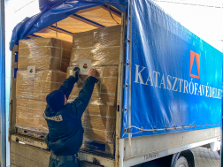 Segélyszállítmány Horvátországnak