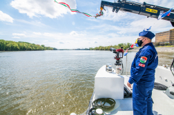 Szolgálatba állt a katasztrófavédelem járőrhajója