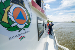 Szolgálatba állt a katasztrófavédelem járőrhajója