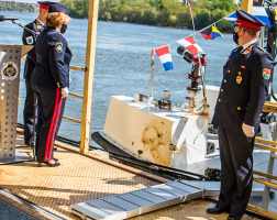 Szolgálatba állt a katasztrófavédelem járőrhajója