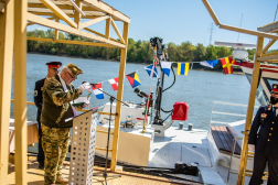 Szolgálatba állt a katasztrófavédelem járőrhajója