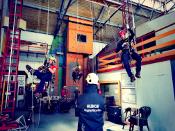 Gyakorlóterem belső