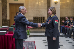 Elismerések átadása a Belügyminisztériumban 2