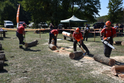 A képen a kalocsai csapat a kombinált versenyszámnál