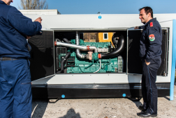 Konténeres áramfejlesztőkkel bővül a katasztrófavédelem eszközparkja