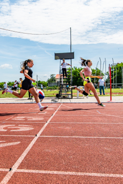 Atlétikai verseny életképek 
