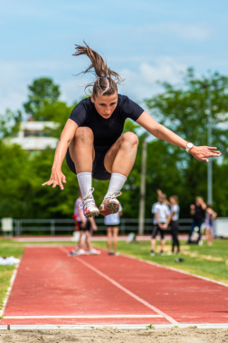 Atlétikai verseny életképek 