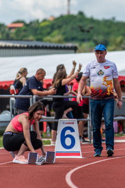 Atlétikai verseny életképek 